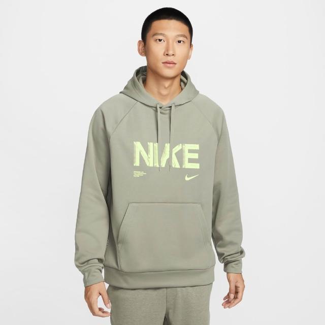 【NIKE 耐吉】長袖上衣 男 帽T 加絨 AS M NK TF PO FLC HOODIE GFX 綠 IF2193-320 (2S4741)
