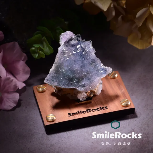 【SmileRocks 石麥】石麥水晶原礦 異象水晶原礦 SmilePAD6X9cm 3000玩家 No.6238950263