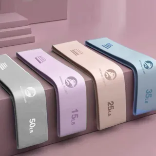 【Michael Fitness 麥克健身】乳膠翹臀圈 翹臀圈 深蹲阻力帶 拉力帶 阻力帶 翹臀圈 彈力圈(升級不捲邊)