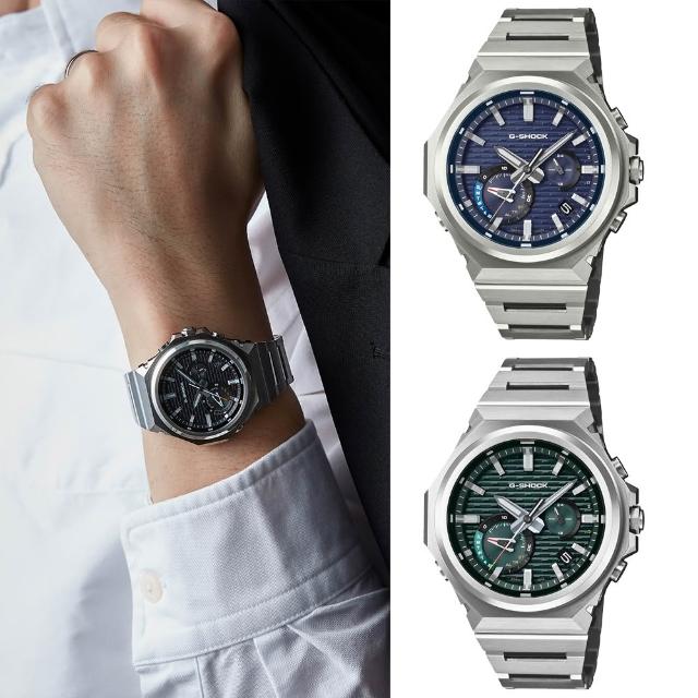 【CASIO 卡西歐】G-SHOCK 碳纖維防護太陽能藍牙手錶-3款可選 父親節 送禮(GST-B1000D-1A/2A/3A)