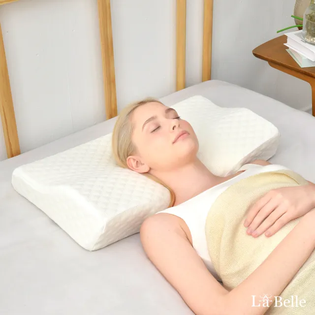 【Great Living 格蕾寢飾】La Belle 買一送一 可水洗飯店枕/工學記憶枕/科技羽絨枕/羊毛枕 (贈保潔枕套2入)