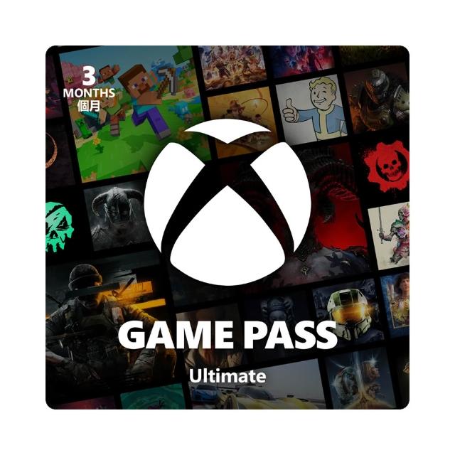 【Microsoft 微軟】Xbox Game Pass Ultimate 終極版3個月(下載版)(下載版購買後無法退換貨)