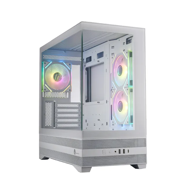 【華碩平台】U5十核RTX 3050{雷冥武神}電競機(Ultra 5 225F/B860/32G D5/1TB)