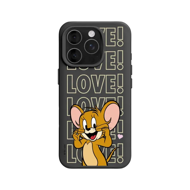 【RHINOSHIELD 犀牛盾】iPhone 15系列 SolidX MagSafe兼容 防摔磁吸手機殼/傑利鼠愛心(湯姆貓與傑利鼠)