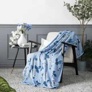 【WEDGWOOD】買一送一｜超細纖維印花 單層單人毯(毛毯｜2件合購組任選)