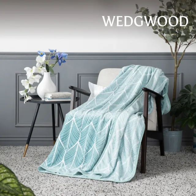 【WEDGWOOD】買一送一｜超細纖維印花 單層單人毯(毛毯｜2件合購組任選)