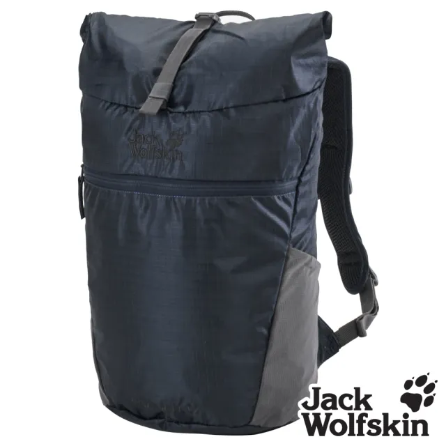 【Jack wolfskin 飛狼】ROMER 休閒旅遊後背包 背包客 17L (丈青)