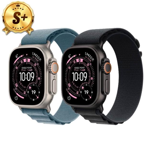 【Apple】S+級福利品 Apple Watch Ultra 3 GPS+行動網路 49mm(鈦金屬錶殼+高山錶環)