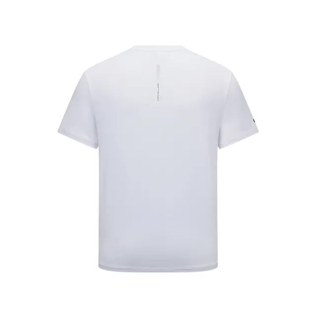 【K-SWISS】運動短袖 MS JACQUARD T 圓領 上衣 男款 白色 1012065-101