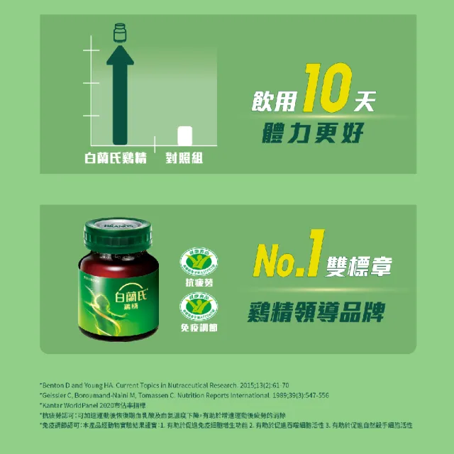 【白蘭氏】雞精70g*12入*18盒共216入 贈葉黃素精華飲*18入 (提神補體力 戰勝疲勞 調節免疫