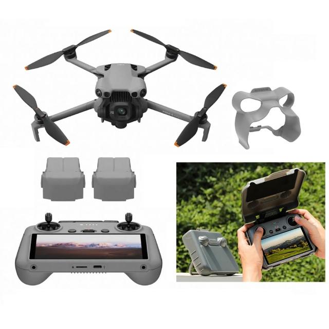 【DJI】MINI 5 PRO 帶屏組暢飛套裝 DJI RC 2遙控器 +二合一遮光板收納盒+鏡頭遮光罩+專屬配件(公司貨)