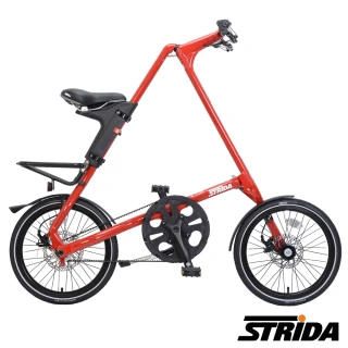 【STRiDA】速立達 18吋SX 單速碟剎折疊腳踏車/三角形腳踏車(吸睛的三角型車架)