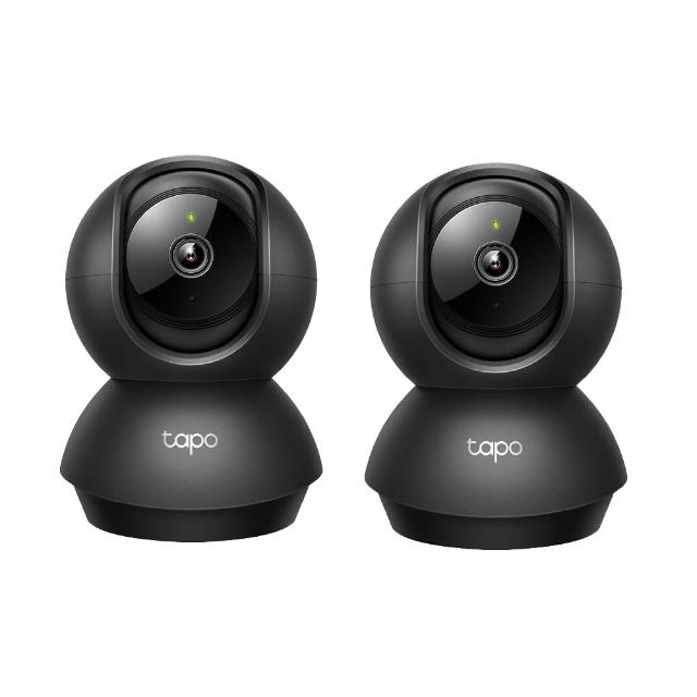 (兩入組)【TP-Link】Tapo C210/C211 2K 300萬畫素WiFi無線旋轉網路攝影機/監視器 IP CAM