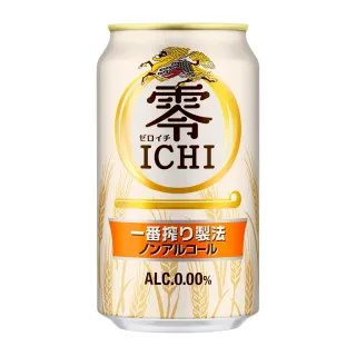 【KIRIN 麒麟】一番搾無酒精啤酒風味飲(350mlx12入) 日本原裝進口