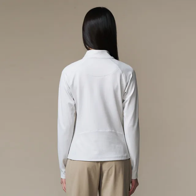 【HAKERS 哈克士】女款 保暖刷毛半開襟長袖上衣 | HK24WM601
