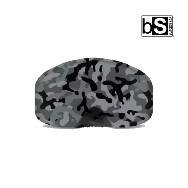【BlackStrap】Goggle Cover 護目鏡收納套 /Night Black/迷彩黑灰/單一尺寸(可用來擦拭鏡片/多色選擇)