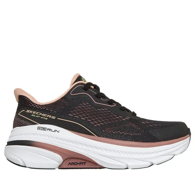 【SKECHERS】Max Cushioning Arch Fit 2.0 女 慢跑鞋(128965BKOR)