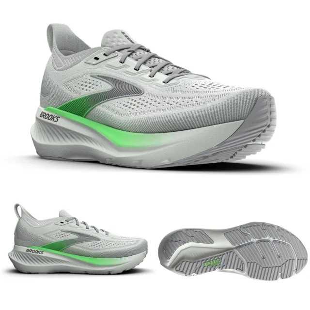 【BROOKS】GLYCERIN 23 2E 男款 寬楦 慢跑鞋 1104762E090 1104762E092 黑灰白 灰綠 氮氣避震 甘油