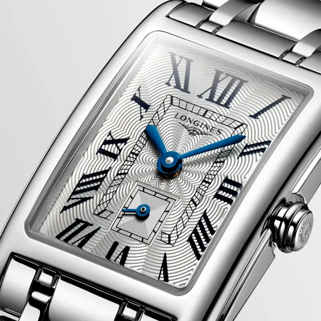【LONGINES 浪琴】DolceVita 獨立小秒針石英女錶-銀/21mm(L5.255.4.71.6)