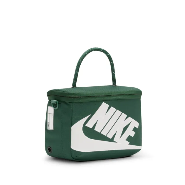 【NIKE 耐吉】側背包 斜背包 小包 運動包 隨身包 NK MINI SHOEBOX CROSSBODY 綠 FN3059-323