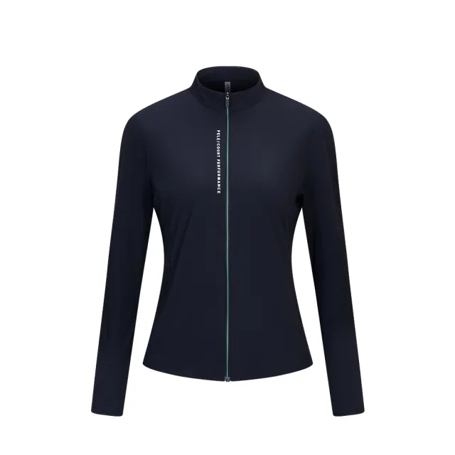【K-SWISS】運動針織外套 JACKETKC7522WFKJ31 吸濕排汗 女外套 深靛色 1911670-401