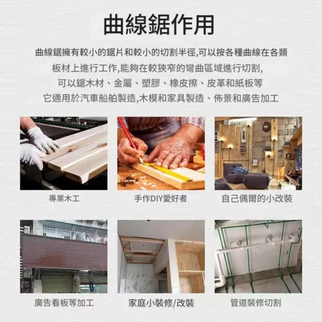 【森森機具】曲線機 線鋸機 牧田18v 通用款 1電池1充電器 (角度可調 切木板 切曲線 )
