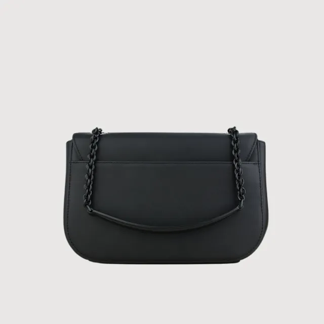【BRAUN BUFFEL 德國小金牛】卡諾 肩包-黑色/麥色(BF871-27-BK/BRA) 女包送禮推薦