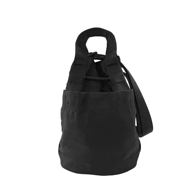 【K-SWISS】運動小包 CROSSBODY BUCKET BAG 水桶包 中性 男款 女款 黑色 BG438-001