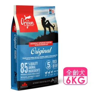 【Orijen】歐睿健 鮮雞成犬無榖狗飼料 6k(全齡/犬糧/犬飼料/無穀)