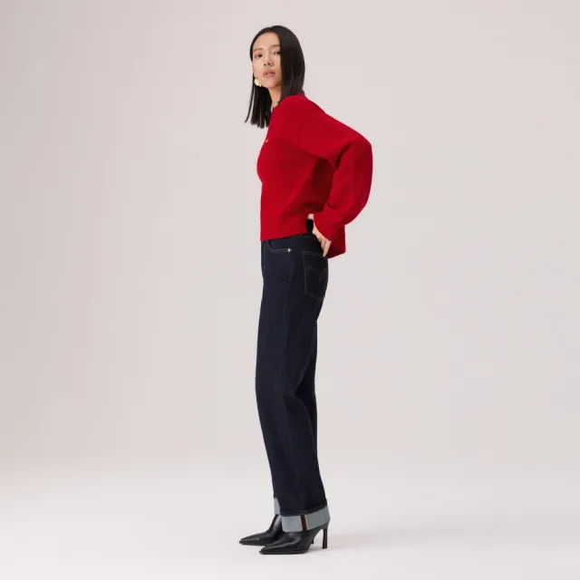 【LEVIS】馬年限定款 Ribcage Full Length 超高腰 喇叭褲 牛仔褲 女生牛仔褲 熱賣單品 79078-0066