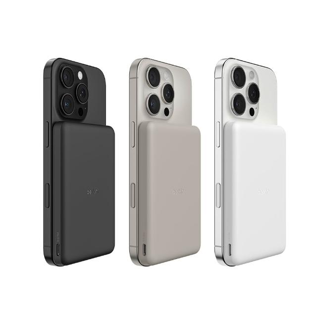 【BELKIN】BoostCharge 輕薄型磁吸式行動電源5000mAh(BPD010)