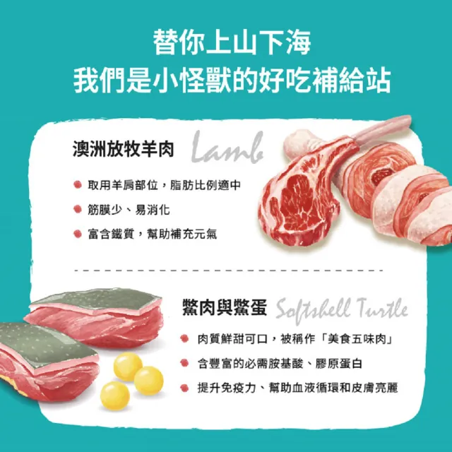 【怪獸部落】犬用1種肉無膠主食罐165gx12入-神農黑豬肉(狗主食罐 全齡適用)