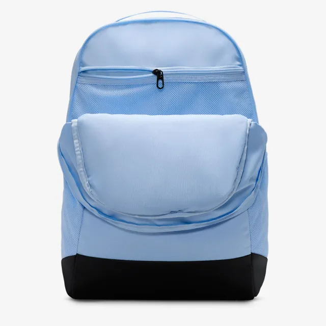【NIKE 耐吉】後背包 書包 運動包 電腦包 大容量 雙層 NK BRSLA M BKPK 9.5 24L 藍 DH7709-441
