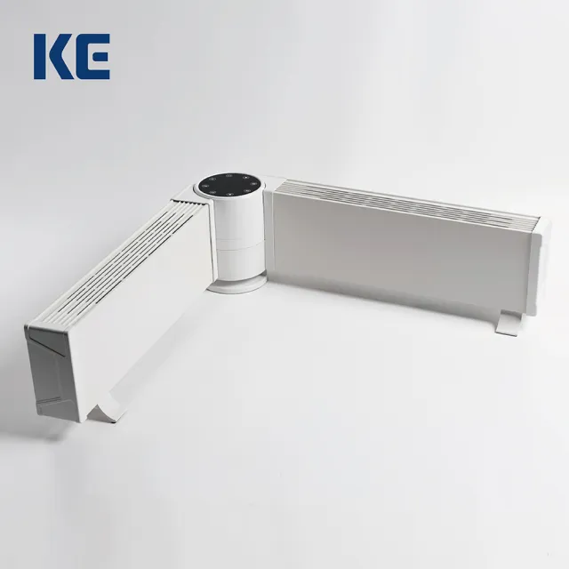 【嘉儀】可調式雙翼式對流電暖器 KEB-222(180度雙側出風/兒童安全鎖/24小時預約關機/觸控面板/搖控功能)