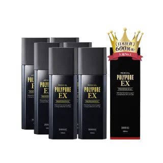 【Polypure 多立寶】強化髮根養健髮液120mLx6入組(女人我最大介紹 多髮寶 養髮液 頭皮養護 頭皮護理)