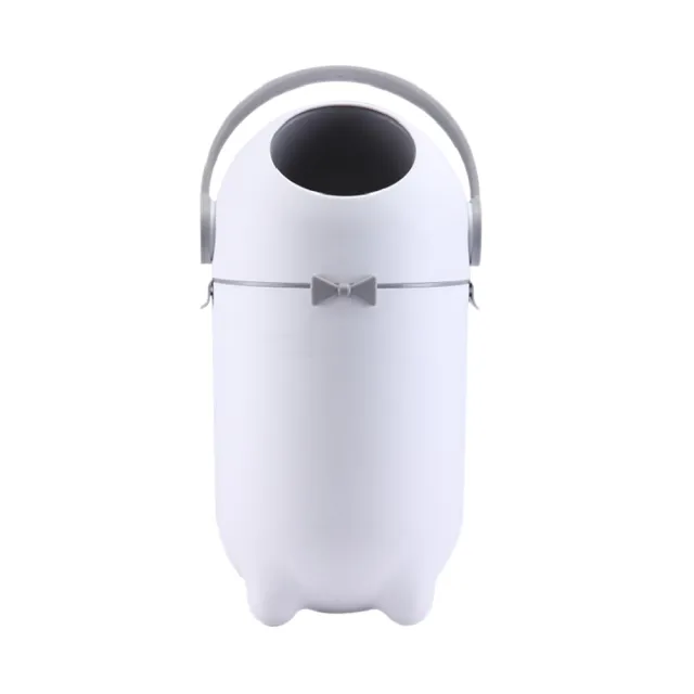 【Glass King】GK-985L 寶貝尿布桶 寵物尿布桶 防臭尿布桶 尿布處理器 家用垃圾桶 15L大容量 安全圓弧設計