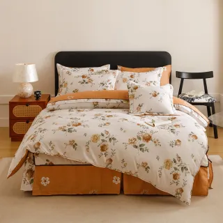 【京都手祚】珠光舒柔棉兩用被歐式鋪棉床罩八件組(雙人/加大 均一價/床罩組/床包組/兩用被組)