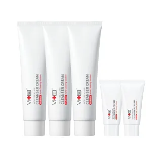 【Swissvita 薇佳】微晶3D全能洗顏霜100g 3入(Lulu代言/洗面乳)