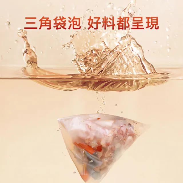 【和藥軒】人蔘桂圓紅棗枸杞茶（元氣養生茶）X3袋組(補氣茶、機能茶、花旗蔘茶)