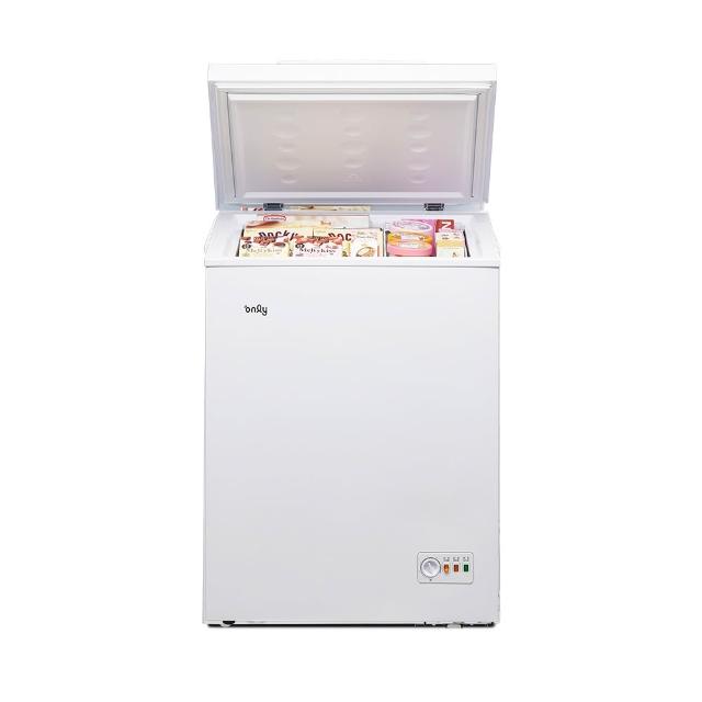 【only】高CP款149L臥式冷凍櫃OC149-NK01Z福利品(149公升上掀式/耗電量與變頻相仿)