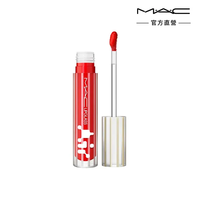 【M.A.C】超透亮冰晶潤唇露雙入組(超透亮冰晶潤唇露/保濕豐唇露 5ML *2/ #冰晶唇露)