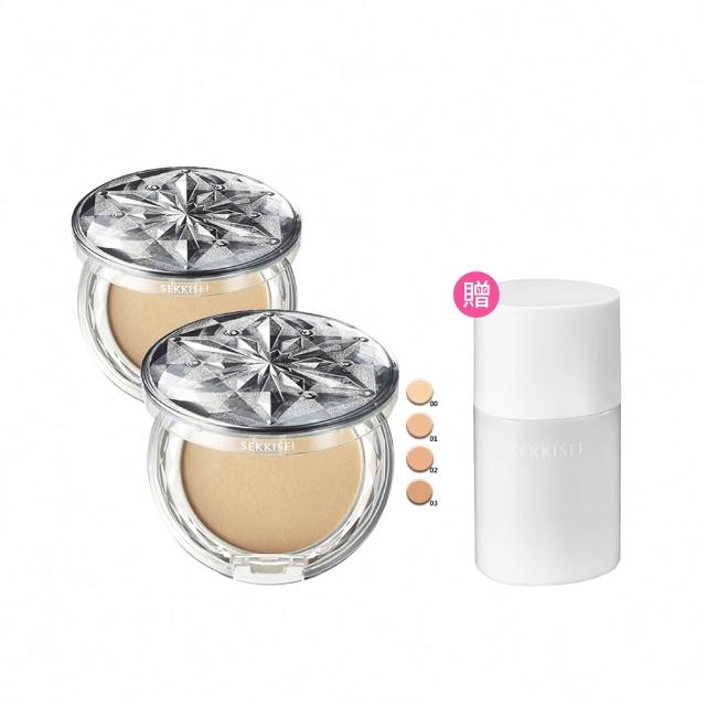 【KOSE 高絲】雪肌精 CC絲絨雪粉餅粉蕊 二入組(3色可選)