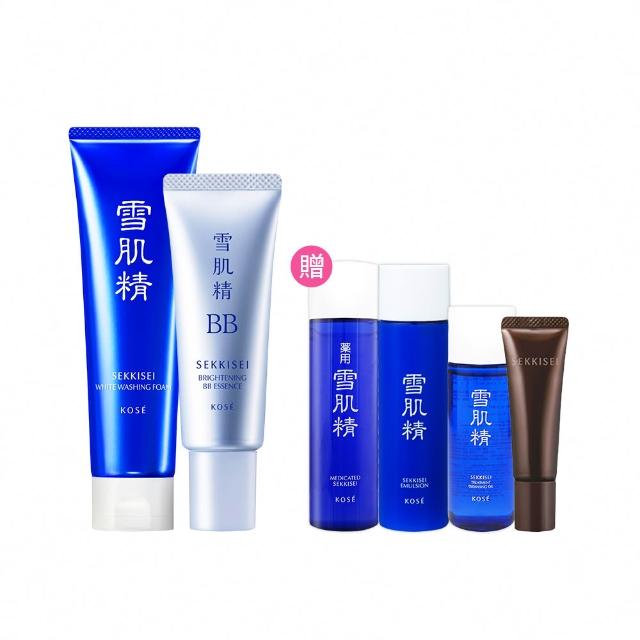 【KOSE 高絲】雪肌精限定彩妝新客6件組