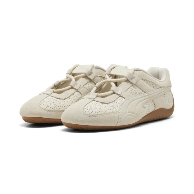 【PUMA】Speedcat Go Bejewelled Wns 休閒運動鞋 女性 40490602 女鞋 休閒鞋 賽車鞋 薄底鞋 米白色