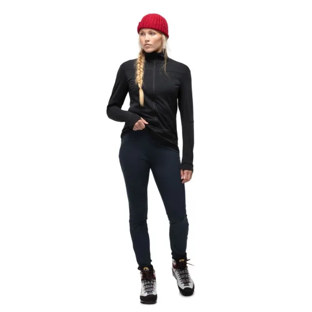 【NORRONA】falketind flex1 slim 長褲 女款 高貴黑