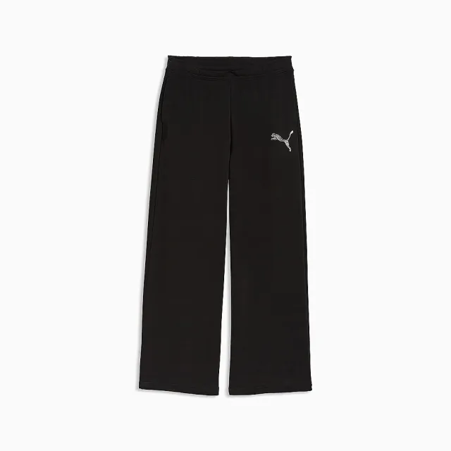 【PUMA】長褲 女 運動褲 寬鬆 ESS 黑 63456701