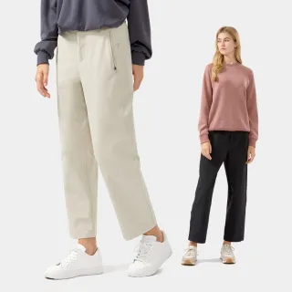 【Hang Ten】女裝-恆溫多功能-TAPERED FIT保暖四面彈刷毛錐形長褲(多色選)