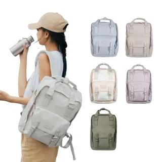 【Doughnut】14吋 後背包 電腦包 書包 雙肩包 馬卡龍 SC UD MED(防潑水 減壓背帶)