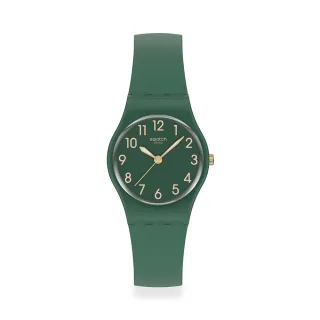 【SWATCH】NOTES OF PECAN 經典手錶/女錶/瑞士製造 LG130(25mm)