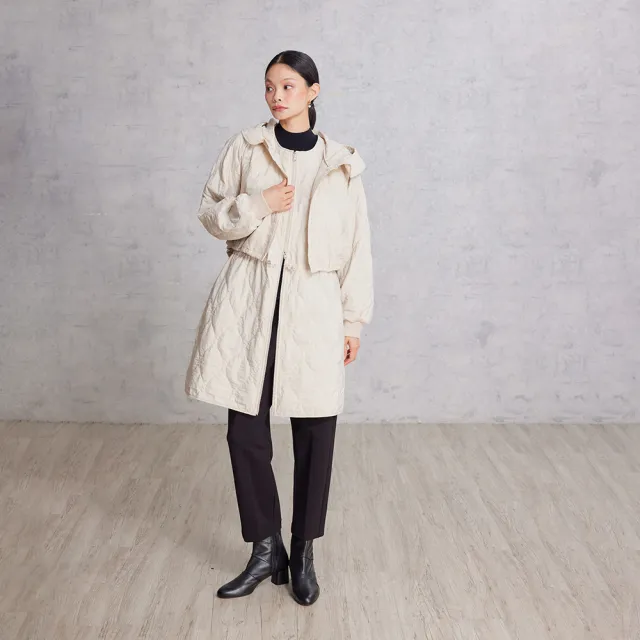 【giordano ladies】25FW 絎縫雙面穿背心(02375534)
